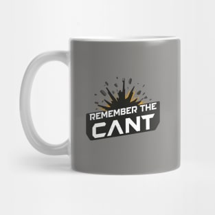 Remember the Cant - Explosion Logo - Scifi Mug